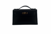 Hermes Kelly Pochette Swift Black