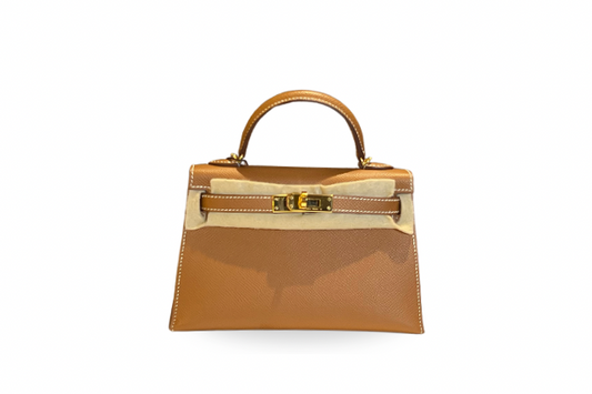 Mini kelly Ⅱ Epsom Gold