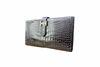 Hermes Bearn Souffle Wallet Alligator Matte Black