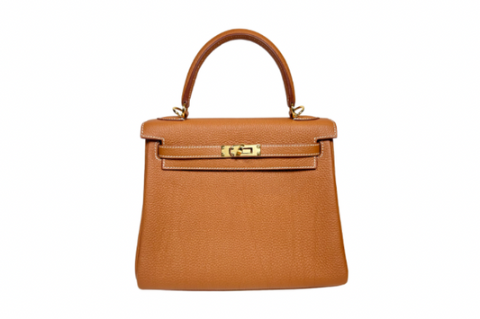 Hermes Kelly 25 Togo Inner Stich Gold