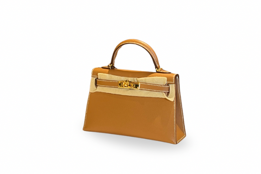 Mini kelly Ⅱ Epsom Gold