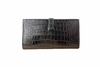 Hermes Bearn Souffle Wallet Alligator Matte Black