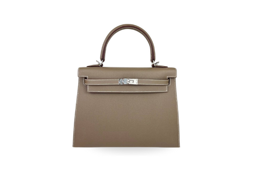 Hermes Kelly 25 Sellier Epsom Etoupe