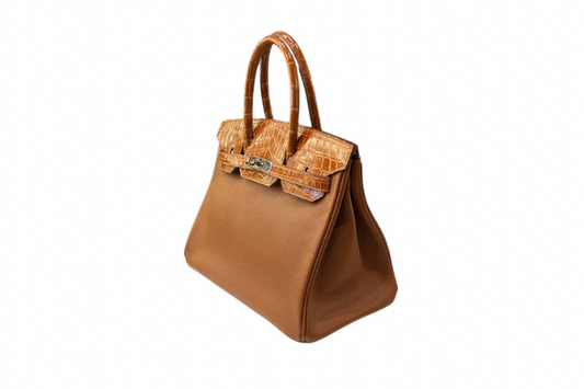 Hermes Birkin 30 Touch Crocodile Niloticus Gold