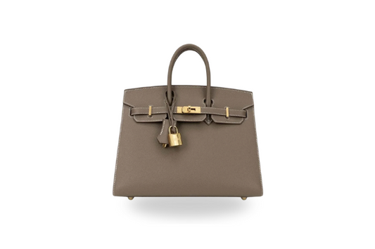 Hermes Birkin 25 Sellier Epsom Etoupe