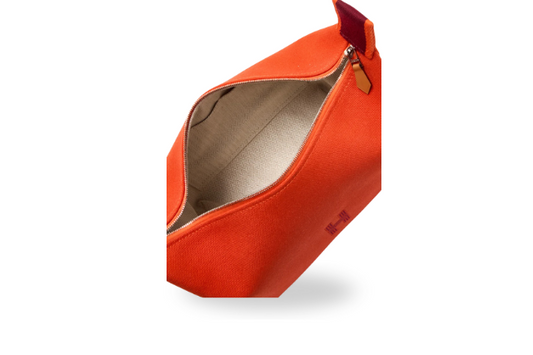 Hermes Bride a Black PM Canvas Orange