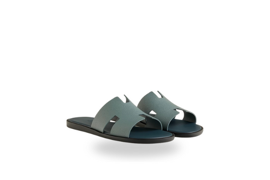 HERMES Izmir sandal Blue
