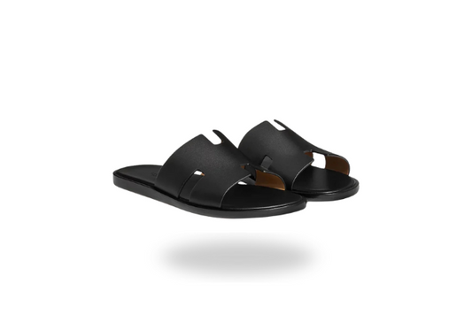 Hermes Izmir Sandals Black For Men