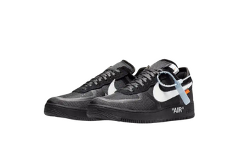 Nike x Off White Air Force One Black Low Sneaker
