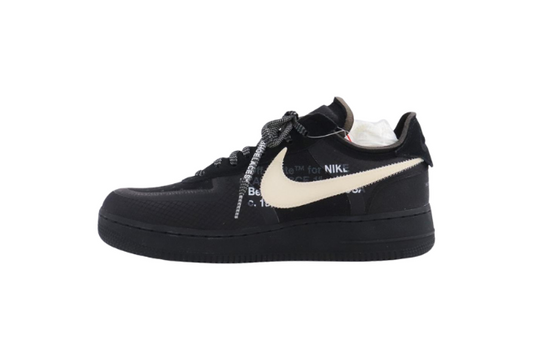 Nike x Off White Air Force One Black Low Sneaker