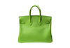 Hermes Birkin 25 Swift Vert Yucca B Stamp
