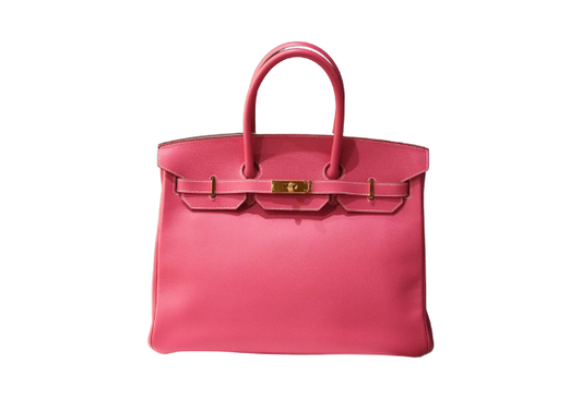 Hermes Birkin 35 Epsom Rose Tyrien