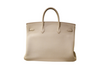 Hermes Birkin 40 Taurillon Clemence Craie