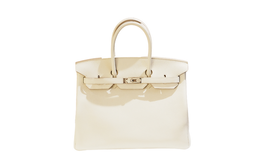 Hermes Birkin 35 Togo Beton B stamp