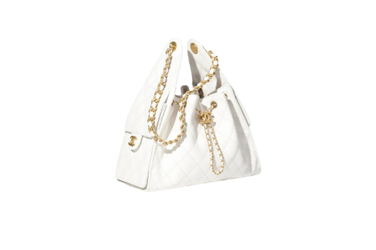 Chanel Small Handbag 25 White