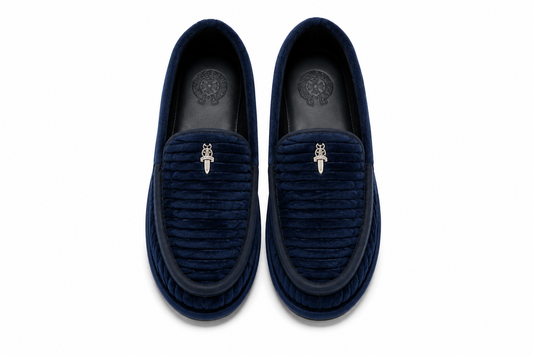 Chrome Hearts Dagger Corduroy Slip on Size43