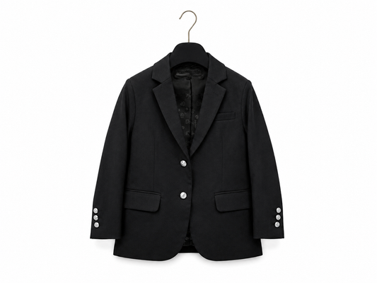 Chrome Hearts Black Jacket for kids
