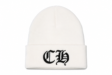 Chrome Hearts Logo-embroidered beanie hat