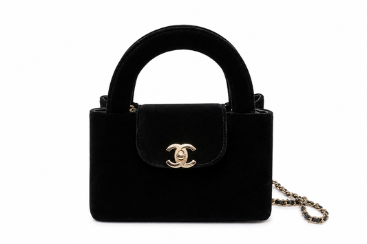 CHANEL Nano Velvet Kelly