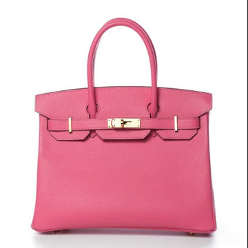 Hermes Birkin Pink 30 Epsom Rose Azalee