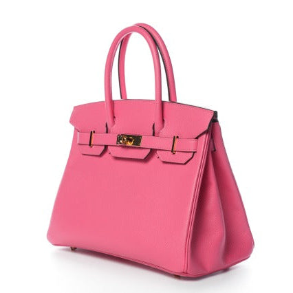Hermes Birkin Pink 30 Epsom Rose Azalee