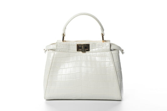 Fendi Peekaboo Niloticus White