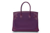 Birkin 30 "T" Stamp Silver Hard Ware Anemone Togo