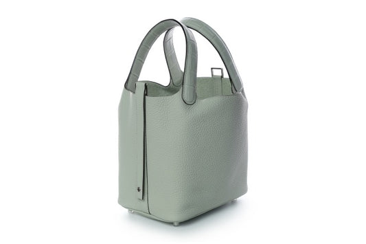 Hermes Picotin Touch PM Gris Neve B Stamp
