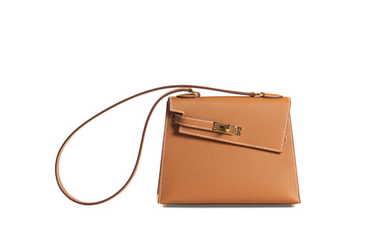 Hermes Kelly En Desordre 20 Epsom Gold B Stamp