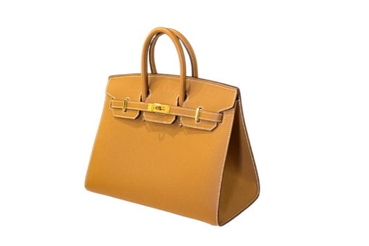 Hermes Birkin Sellier 25 Epsom Gold