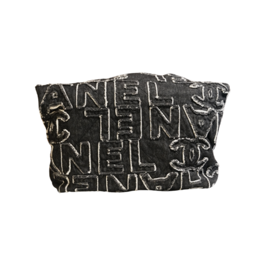 Chanel 22 Blue Denim Small Handbag