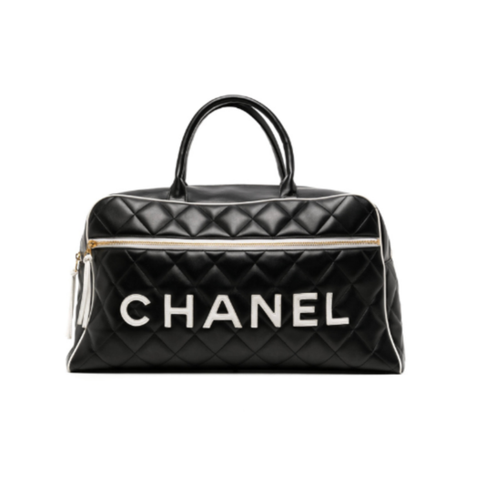 Chanel Sports Line Matlasse Boston Bag