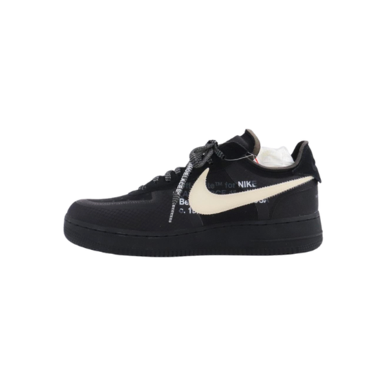 Nike x Off White Air Force One Black Low Sneaker