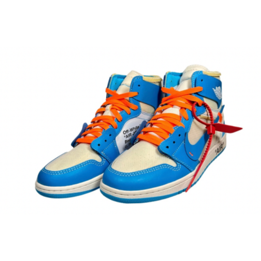 Nike Air Jordan 1 Retro High Off White 'UNC" Sneaker