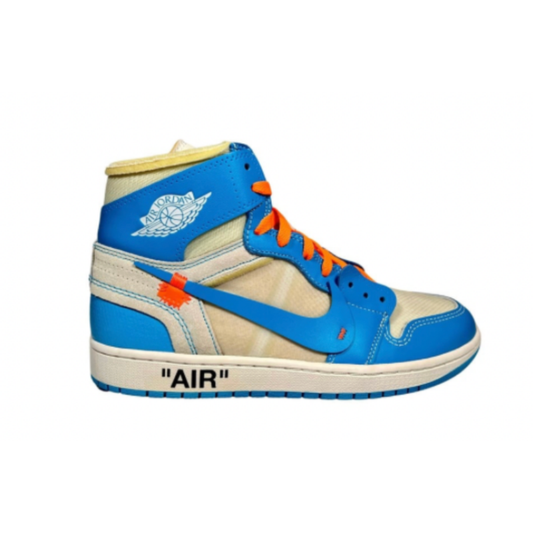 Nike Air Jordan 1 Retro High Off White 'UNC" Sneaker