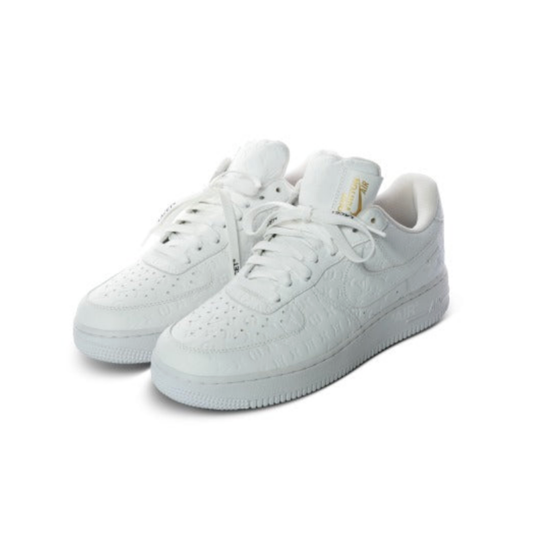 Louis Vuitton x Nike Air Force White Leather By Virgil Abloh White Low Top Sneaker