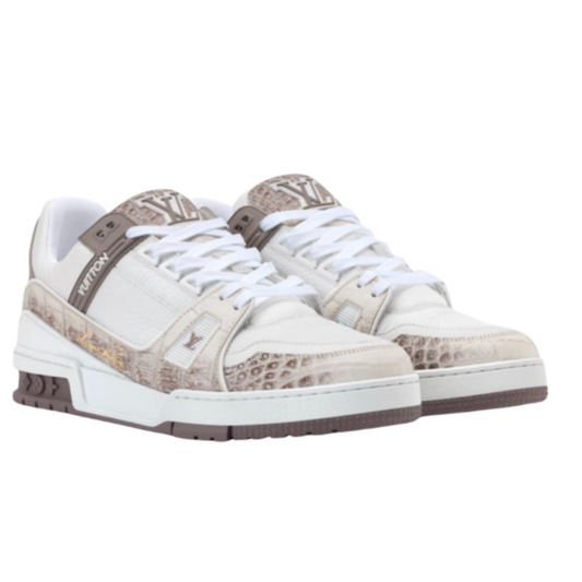 Louis Vuitton Trainer Sneaker Sahara Crocodile