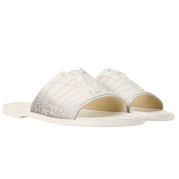 Louis Vuitton Portofino Mule Sahara Crocodile