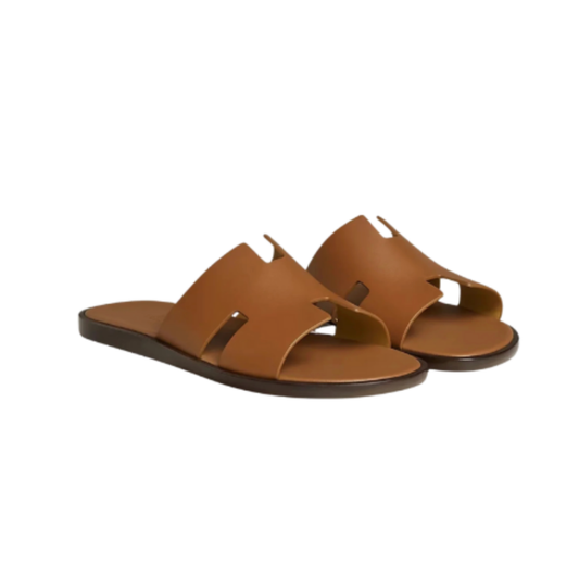 Hermes Izmir Sandals Moca For Men 42/27cm
