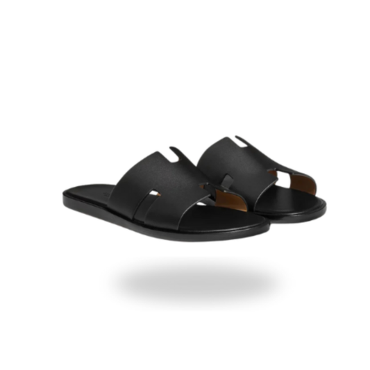 Hermes Izmir Sandals Black For Men