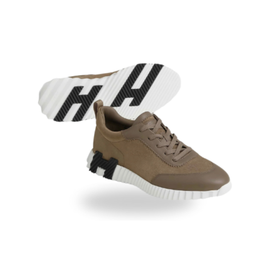 Hermes Bouncing Sneaker Suede and Calfskin Men