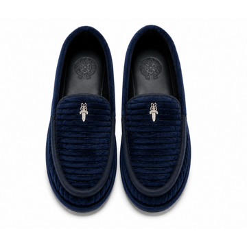 Chrome Hearts Dagger Corduroy Slip on Size43