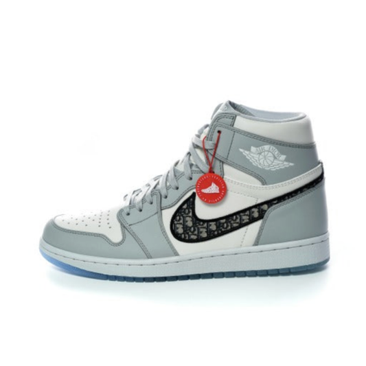 Air Jordan 1 Retro High Dior Basketball Shoes Unisex Trainer Sneakers