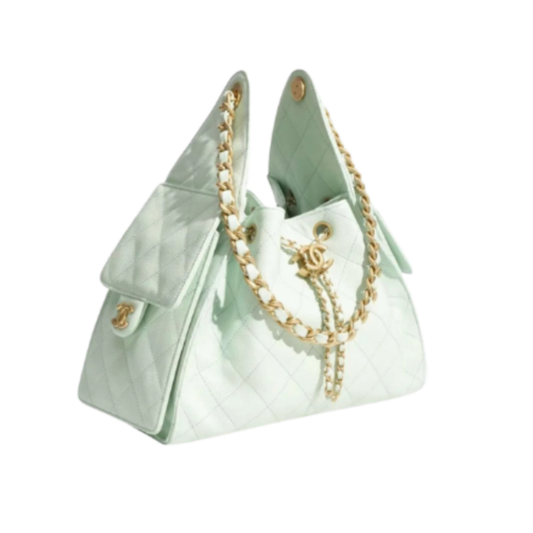 Chanel Small Handbag 25 Light green