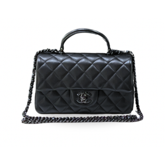 CHANEL COCO Handle 24 BLACK