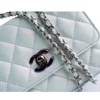 Chanel Coco Handle Flap Extra Mini Blue Iridescent Caviar