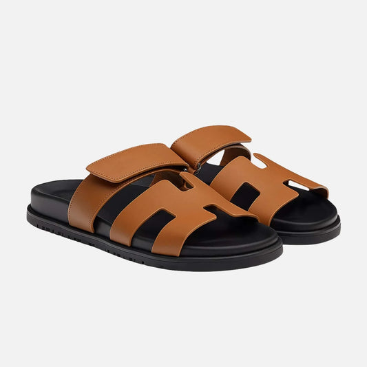 Hermes Chypre Sandals Moca For Men