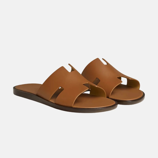 Hermes Izmir Sandals Moca For Men 42/27cm