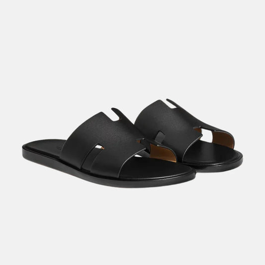 Hermes Izmir Sandals Black For Men size