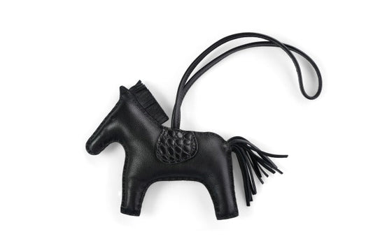 Hermes Rodeo Charm PM Black